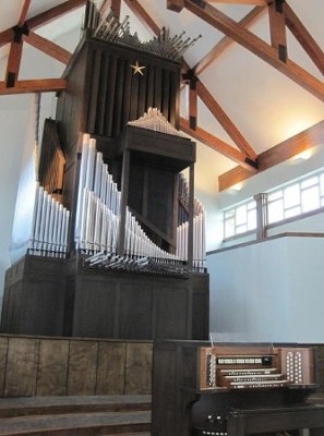 Organ Inside a Building